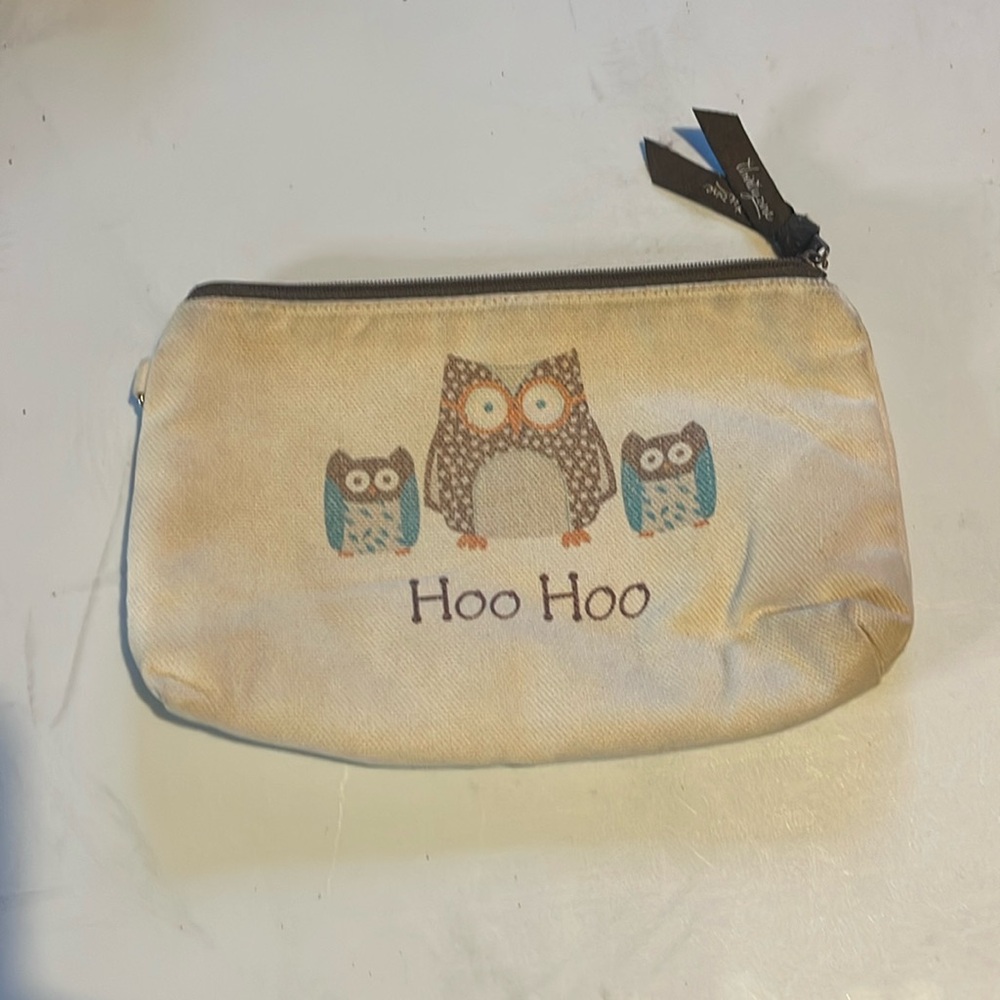 Thirty -One owl Zipper pouch